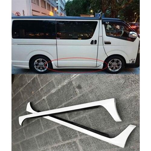ESSEX Car Body Side Lips Angle For toyota HIACE 200 2005-2017 Year