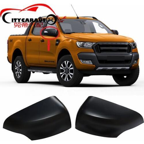 CITYCARAUTO 2PCS/SET FOR RANGER Mirror cover accessories rear mirror cover car styling fit for ranger T7 T8 2015-2019 car