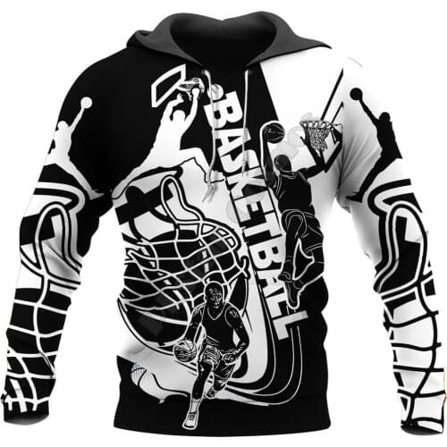 Nice Basketball Art 3D Printed Unisex Shirts Sweatshirt zipper hoodies women For men Pullover streetwear Cosplay Costumes