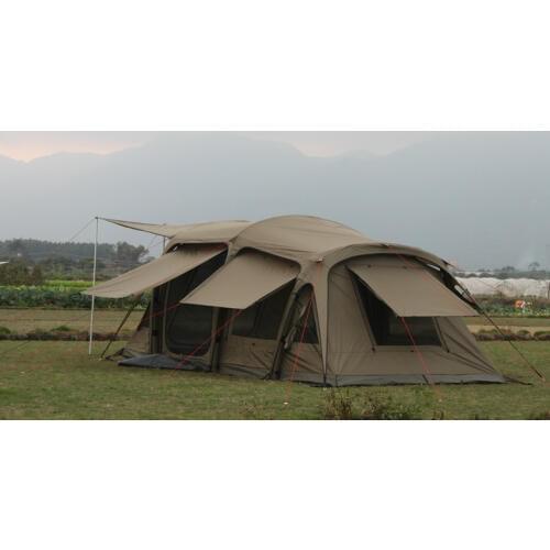 Los Maple outdoor inflatable tent camping without racks air column 5-8-10 people automatic tents drip leak PU 5000