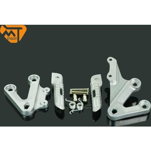 Motorcycle Front Foot Pegs Pedals Foot Pegs Footrests For SUZUKI GSXR1000 2003-2004