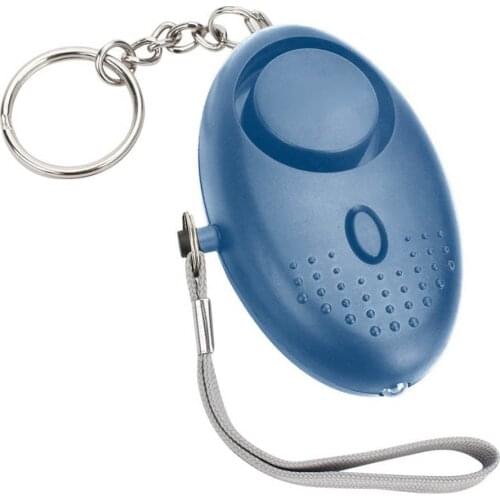 Personal Alarm With LED Light 120DB Anti Lost Wolf Self-Defense Safety Attack Emergency Alarms For Women Kids Elderly EIG88