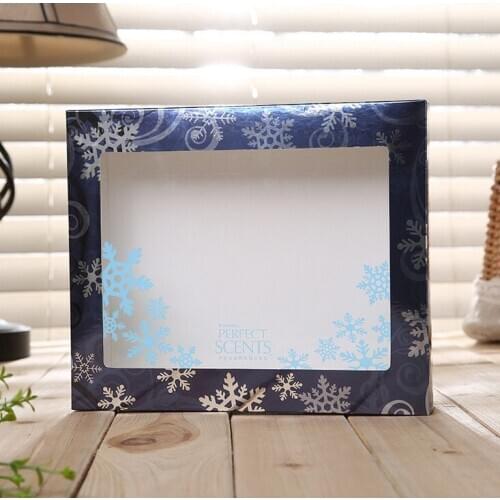 New Design Gift Paper Packaging Box With PVC Window ---DH10754