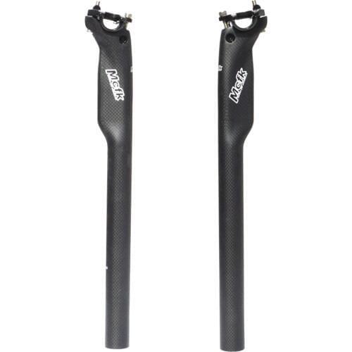 MCFK 3K Carbon Seat Post MTB OR road Bike Seatpost full carbon Fiber Bike Parts 27.2/30.8/31.6*350/400mm matte glossy