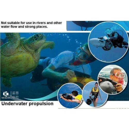 Free Shipping 300w sea scooter underwater screw, high-class diving equiment water scooter(without battery)