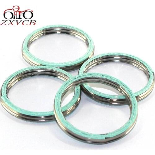 Exhaust Pipe Header Gasket For DR650 DR500 GS500 GS500E GS500F SP500 DR650R DR650SE DR/GS GR650 GR650X Exhaust motorcycle