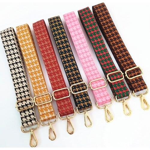 130cm O Bag Handle Bag Strap For Women Removable DIY Shoulder Rainbow Handbag Accessories Cross Body Messenger 3.8cm Bag Straps