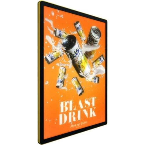 Led restaurant menu display display box light backlight led frame