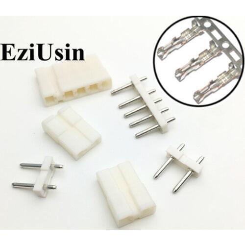 TJC2 strip connector 1p 2p 3p 4A 5A 6A 7.5mm-5mm straight pin header plug terminal PCB board 1+1 1+2 1+3 1+4 1+5