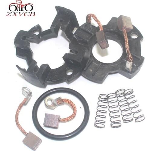 1set for AN400 Burgman AN 400 2003-2019 Motorcycle engine starter motor carbon brush