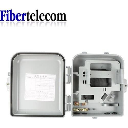 1 X 8 Core Fiber Optic Termination Box 8port FTTH optical fiber distribution box and 1X8 Fiber optic Splitter