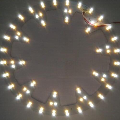 24W 96 LEDs 5730 SMD Three Light Colors(Warm White + White + Soft White) LED Ceiling Light Aluminum PCB Board