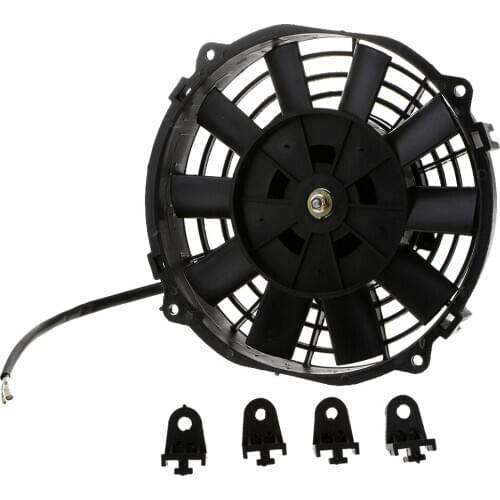 8'' High Quality 80W 12V Car Truck Vehicle Motorcycle Radiator Cooling Fan