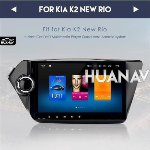 Car Auto multimedia player GPS navigation for Kia K2 Rio Android 8.0/Android 7.1 gps unit no dvd player