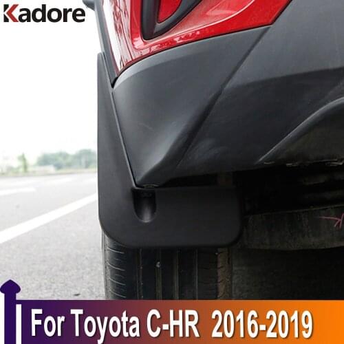 For Toyota CHR C-HR 2016 2017 2018 2019 Car Mud Flaps Mudflaps Splash Guards Mud Flap Mudguards Fender Protect Accessories