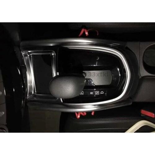 For Nissan QASHQAI 2016-2017 high quality ABS chrome central control panel car interior settings auto parts