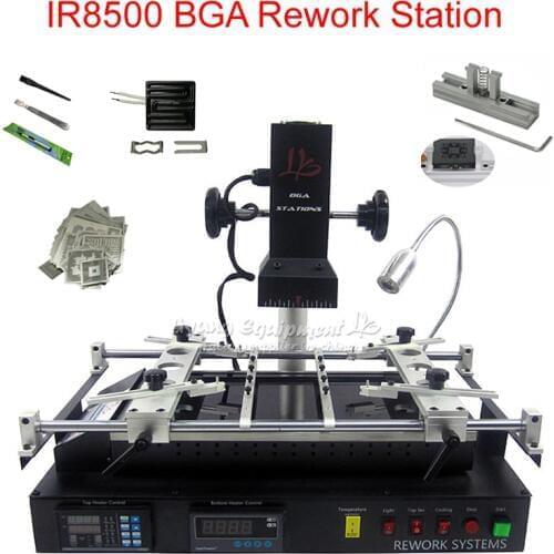 IR BGA rework station IR8500 motherboard repair machine upgreded from BGA rework station IR6500 free tax to RU