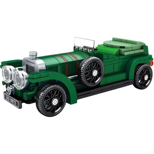 Creator Racing Sports Car Famous Vintage Vehicle Building Blocks Set MOC Bricks Classic Model Toys For Kids Gift Children Long