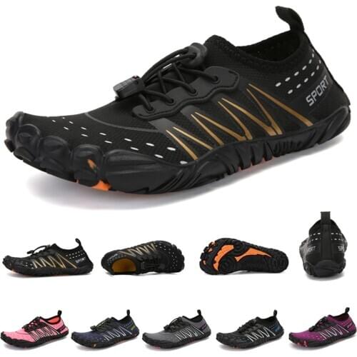 New Summer Water Shoes Men Women Beach Sneakers Sports Shoes Outdoor Swimming On-surf Gym Yoga Fitness Mesh Aqua Barefoot Shoes