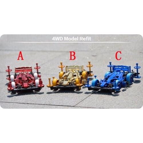 Yang Kai Mini 4WD Car Models YIKA MA Chassis Car Model With Upgrade Parts Shooting Star/Avatar