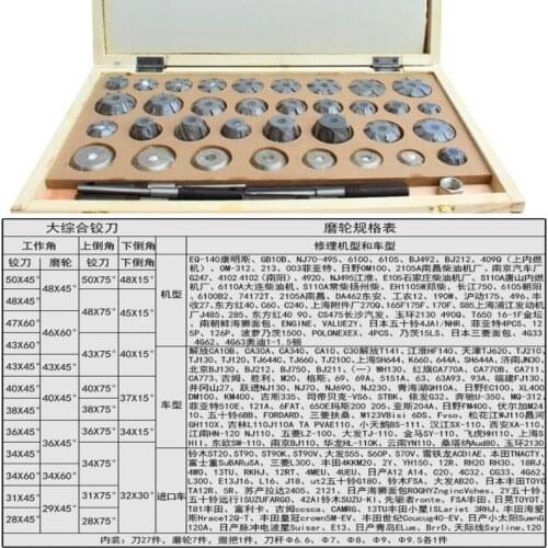 Valve repair reamer tool kit