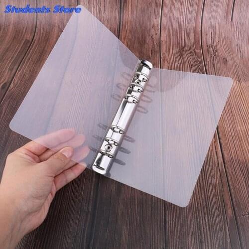 6 Holes B5/A5 A6 Notebook Planner Ring Binder Cover Stationery Supplies