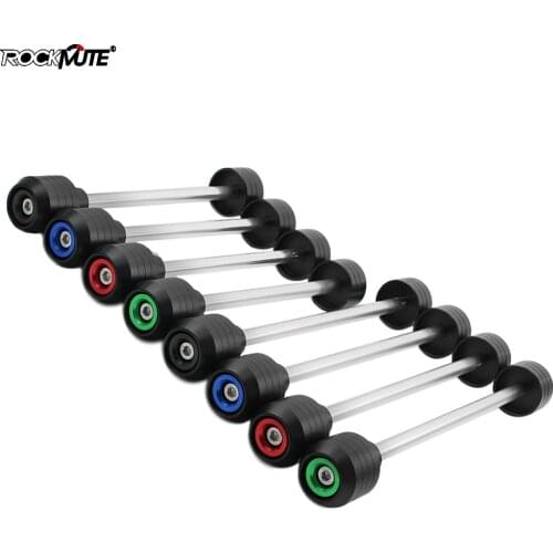 Motorcycle Front Rear Axle Wheel Slider Fork Crash Protector For BUELL Lightning XB12X 2007-2009 Pad Frame Slider