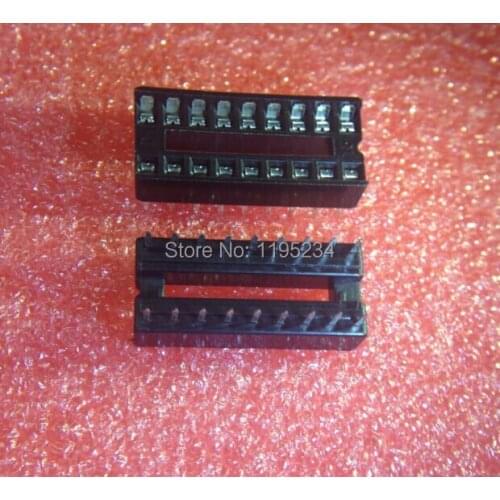 100pcs 18 pin DIP IC Sockets Adaptor Solder Type Socket Best quality