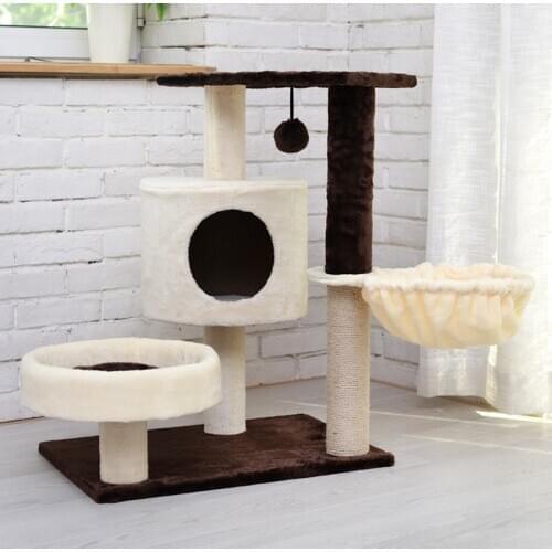 Pet cat litter, luxury cat climbing frame, cat scratching cat tree