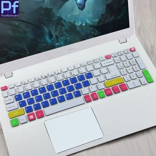 15.6 17.3 inch Silicone keyboard cover Protector for Acer Aspire V3-574 F5-572G F5-573G T5000 V5-T5000 VN7-592G VN7-792G EX2511G