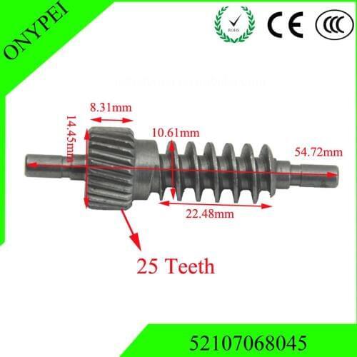 High Quality 52107068045 Seat Thigh Support Actuator Gear Repair For BMW 52107 068045