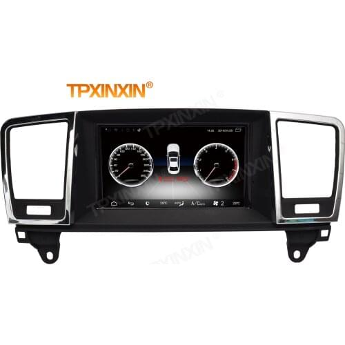 1 Din Carplay Android Radio Receiver Multimedia Stereo For Mercedes Benz ML 2013 GPS Navigation Video Audio Recorder Head Unit