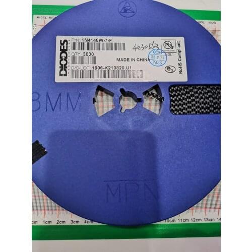 1N4148W-7-F SOD-123 100V 300mA Diodes Diode By a 3000PCS out