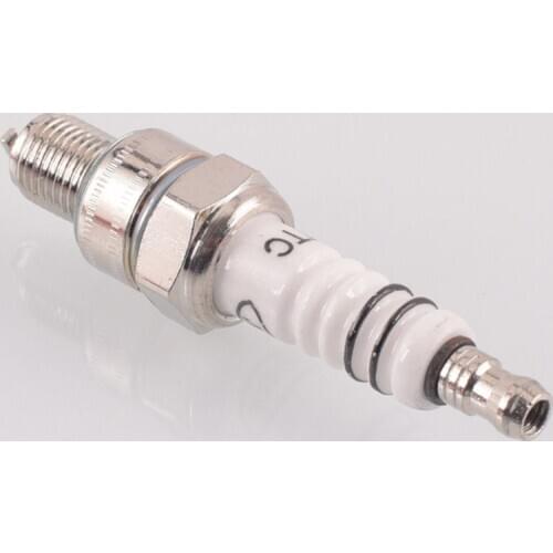 2Pcs Metal Spark Plug A7TC 10mm Fit for Dirt Bike Moped GY6 50cc-150cc Scooter