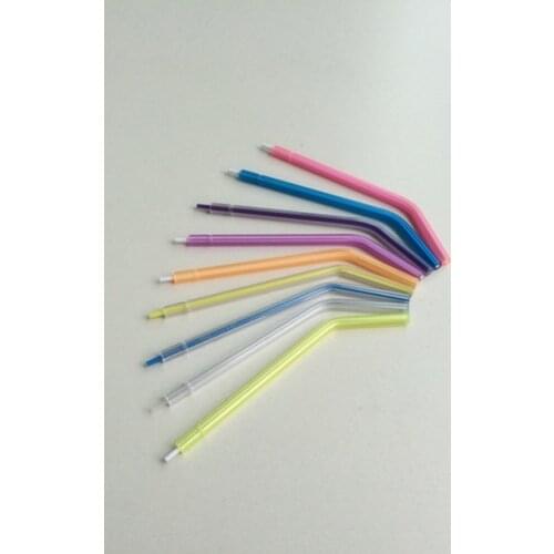 400 PCS Dental 3-way syringe Tips Dental Materials plastic with three three gun nozzle tip nozzle