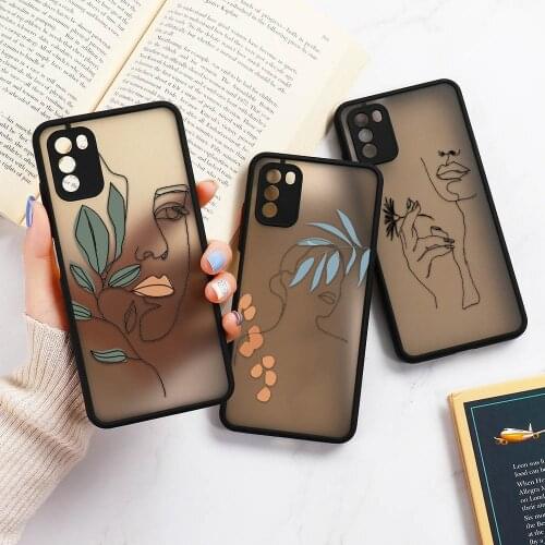 Art Plant Phone Cases for Xiaomi Redmi Note 10 Pro 9 8 Pro 10 9 Pro Max Note 9 8 7 9S 10S Redmi 9A 9C 9T 9 Back Cover Capa Funda