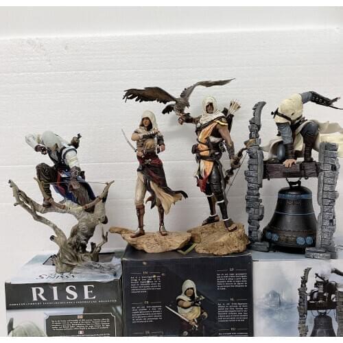 Assassin Creed Origins Altair The Legendary Conner Eden Bayek Aya Apple of Eden Action Figure Collectable Model Toy