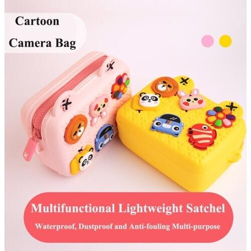 Childrens Crossbody Bag Female Storage Bag Moisture-Proof Kid Cartoon Camera Bag Mini Cute Fashion Small Bags Gift