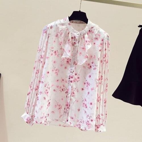 Missfansiqi Womens Chiffon Shirts