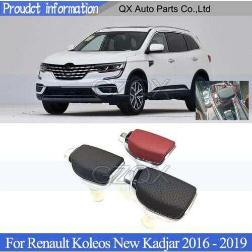 CAPQX Modified refit gear lever For Renault Koleos New Kadjar 2016 - 2019 Automatic Stick Gear Shift Knob Shifter Lever Head