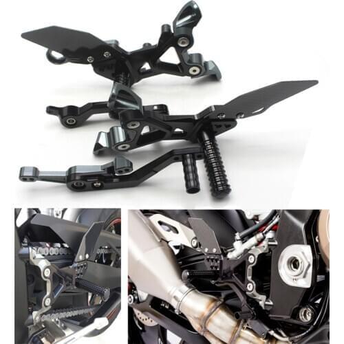 For BMW S1000RR 2019-2020 K67 Motorcycle whole CNC & Carbon fiber Rearset Rider Rearsets Rearset Footrest Foot Rest