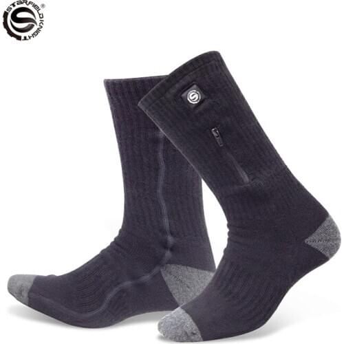 SFK new winter socks motorcycle riding warm and comfortable intelligent electric heating socks snow socks, not afraid of cold