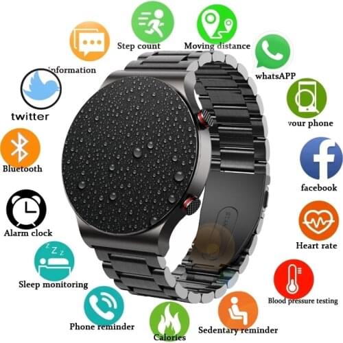 2021 Smart Watch Men Watches Heart Rate Monitor Bluetooth Call TWS Headset Music Sport Smartwatch For Samsung Huawei GT 2 Clock
