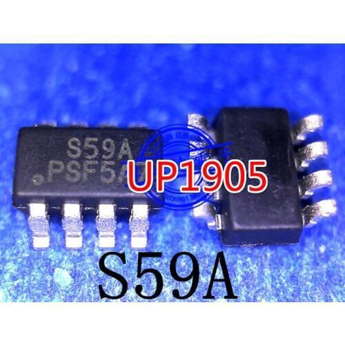 10PCS UP1905AMA8 UP1905A S59A SOT23-8