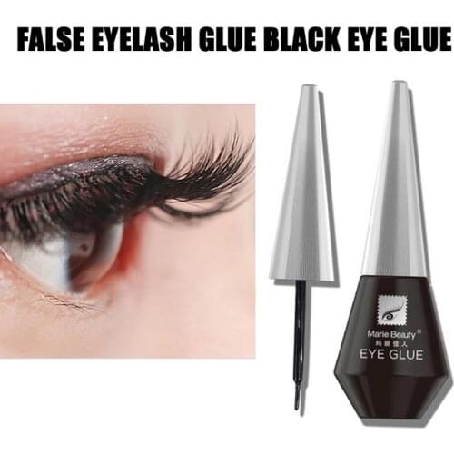 12ML Professional Quick Dry Eyelash Glue Black Extension Lasting False Eyelash Makeup Adhesive Beauty Tools New 2021 TSLM1