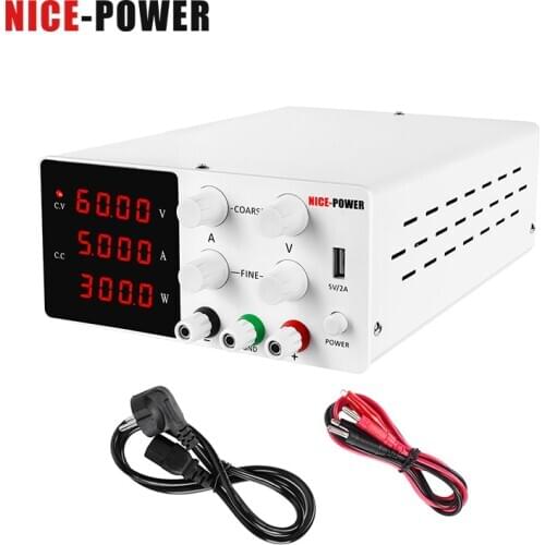 60V 5A 10A DC Power Supply Adjustable Laboratory Power Source Digital 30V 10A 20A For Phone Repair + Short Circuit Protection