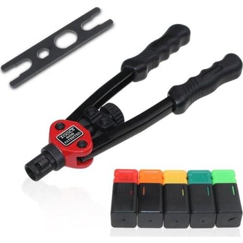 BDMY 12-Inch Riveter Automatic Rivet Tool Blind Rivet Nut Gun Heavy Duty Manual Insert Nut Tool M3 M4 M5 M6 M8 bt-606
