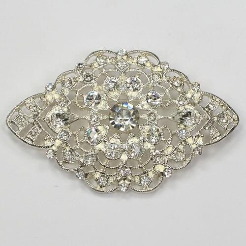 BINBIN ZHU Silver Brooches For Clothes