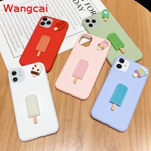 Summer Ice Cream Phone Case For OPPO A7 A5s A5 A3s A3 A83 A1 A79 F5 A71 F1S A39 A57 A37 Neo 9 Cute Soft TPU Bling Back Cover