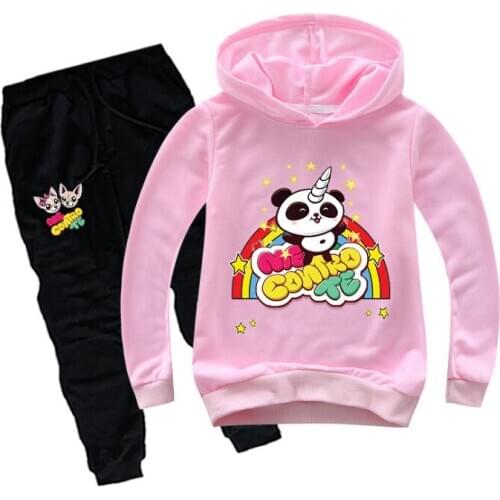 2-16Y New Me Contro Te Hoodie Pants 2pcs Set Baby Boys Clothing Sets Girls Sport Suit Spring Costumes Kids Clothes Set